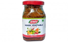 Arko's Mixed Vegetable Pickle   Glass Jar  200 grams